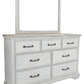Teganville Dresser and Mirror