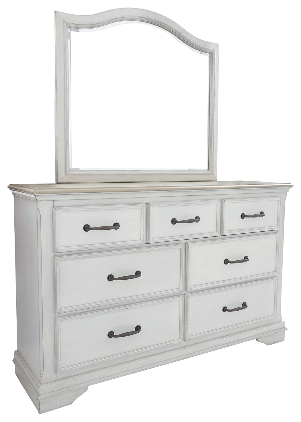Teganville Dresser and Mirror