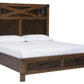 Wyattfield King Panel Bed with Storage
