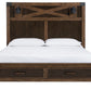 Wyattfield California King Panel Bed with Storage