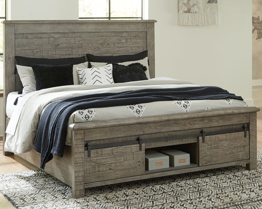 Brennagan California King Panel Bed with Storage
