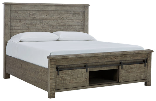 Brennagan King Panel Bed with Storage
