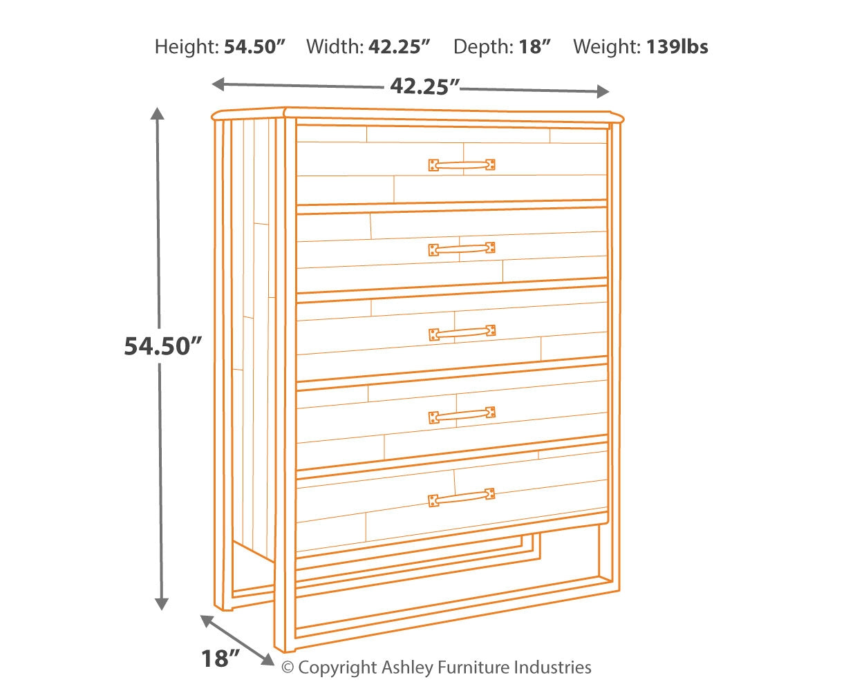 Sommerford Chest of Drawers