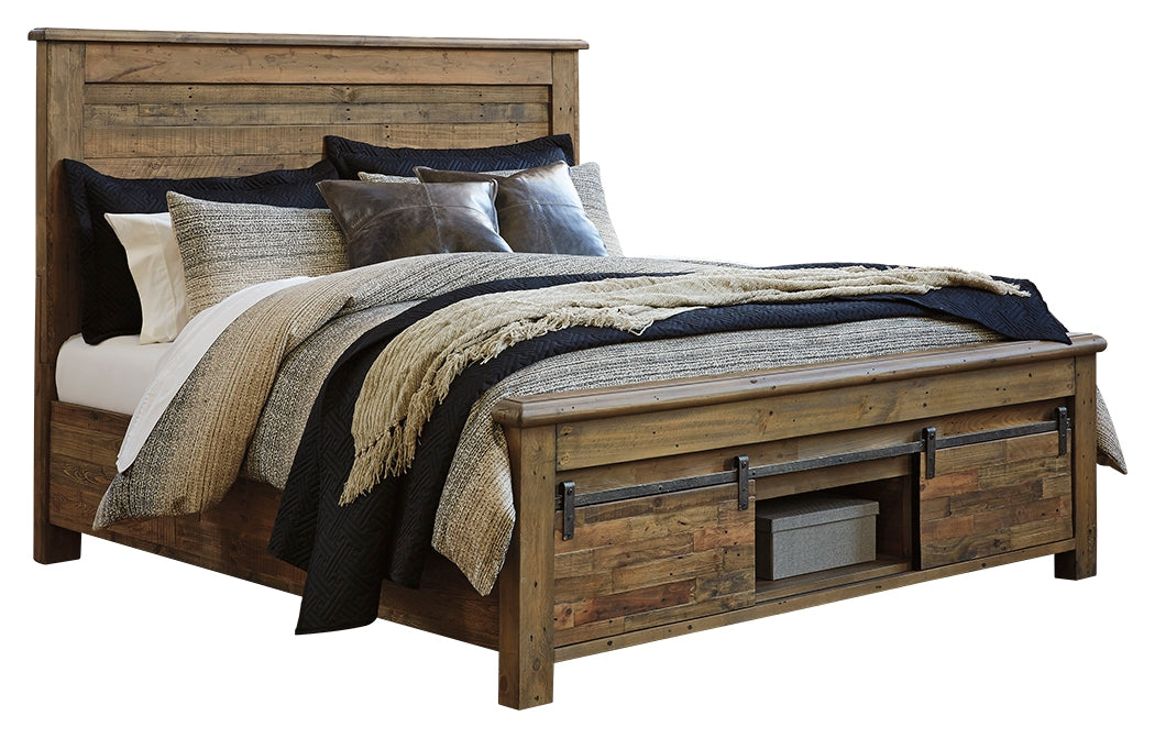 Sommerford Queen Panel Bed with Storage