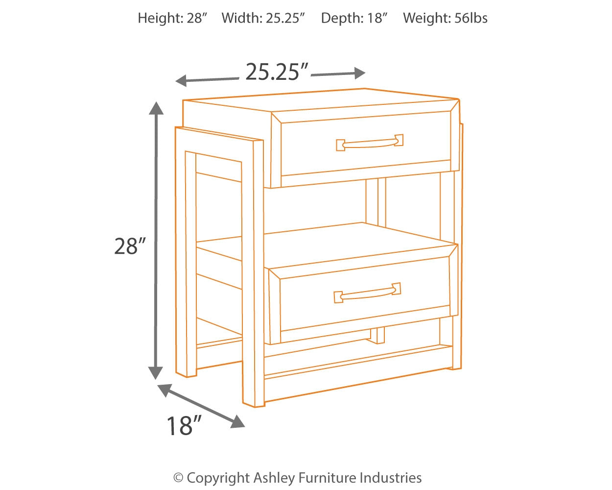Sommerford Nightstand