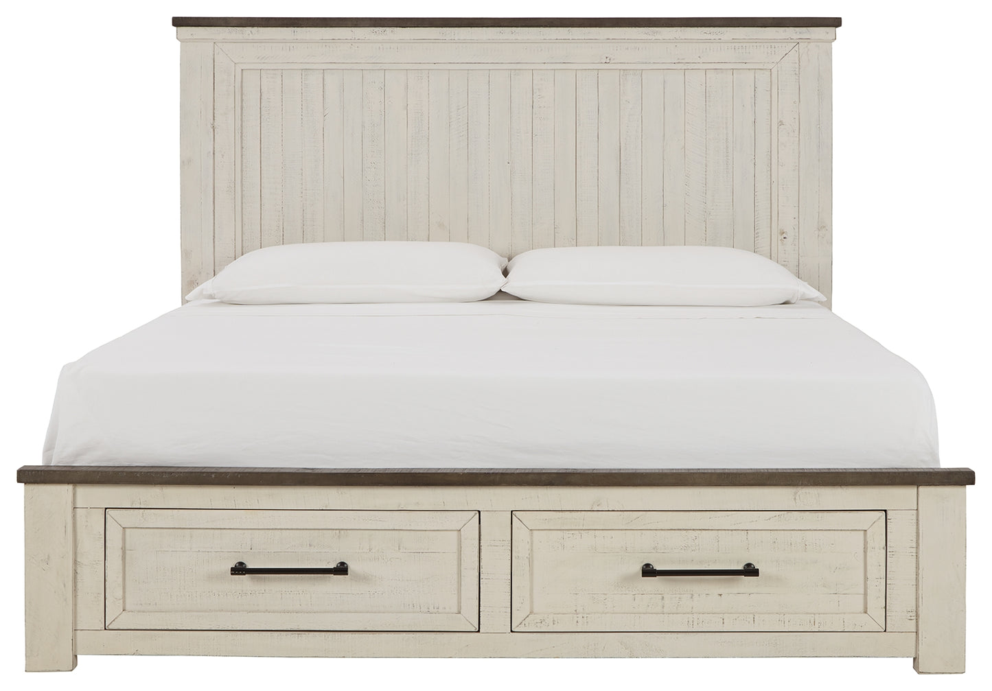 Brewgan Queen Panel Storage Bed
