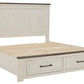 Brewgan King Panel Storage Bed