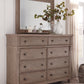 Challene Dresser and Mirror