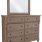 Challene Dresser and Mirror