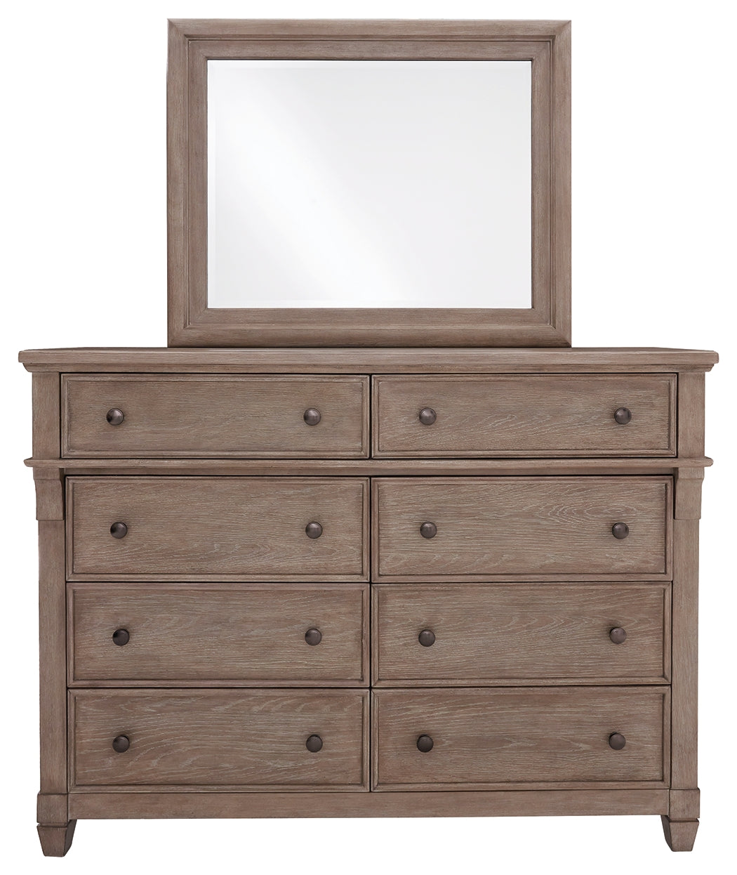 Challene Dresser and Mirror