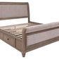 Challene California King Upholstered Bed with 4 Storage Drawers