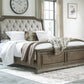 Wyndahl King Upholstered Panel Bed