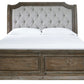 Wyndahl Queen Upholstered Panel Bed