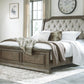 Wyndahl King Upholstered Panel Bed