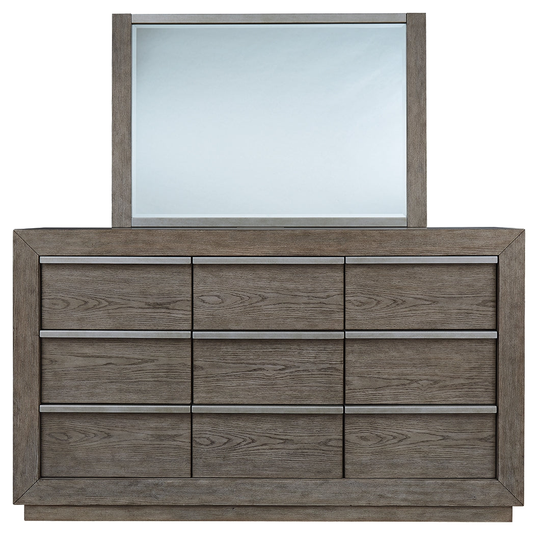 Anibecca Dresser and Mirror