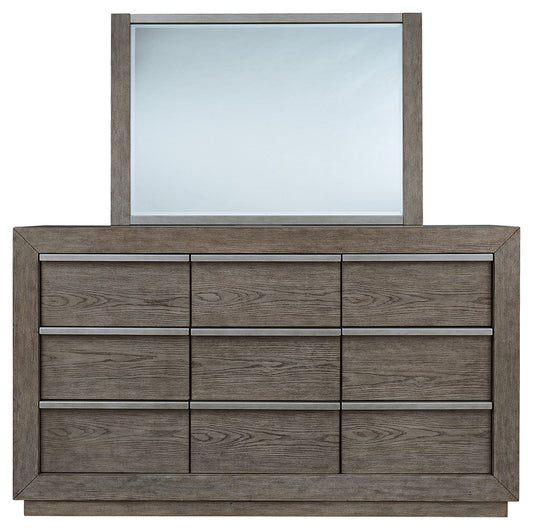Anibecca Dresser and Mirror