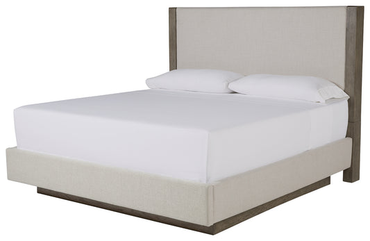 Anibecca Queen Upholstered Panel Bed