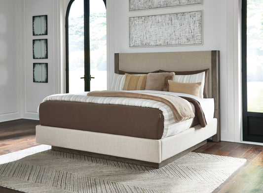 Anibecca Queen Upholstered Panel Bed