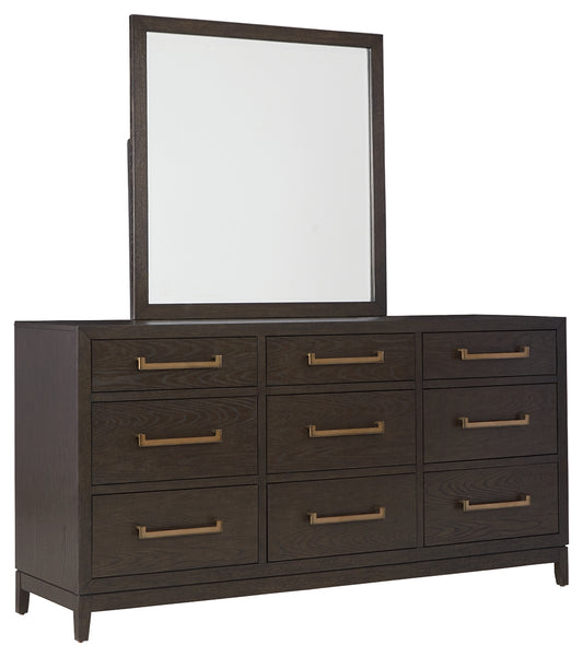 Burkhaus Dresser and Mirror