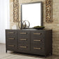 Burkhaus Dresser and Mirror