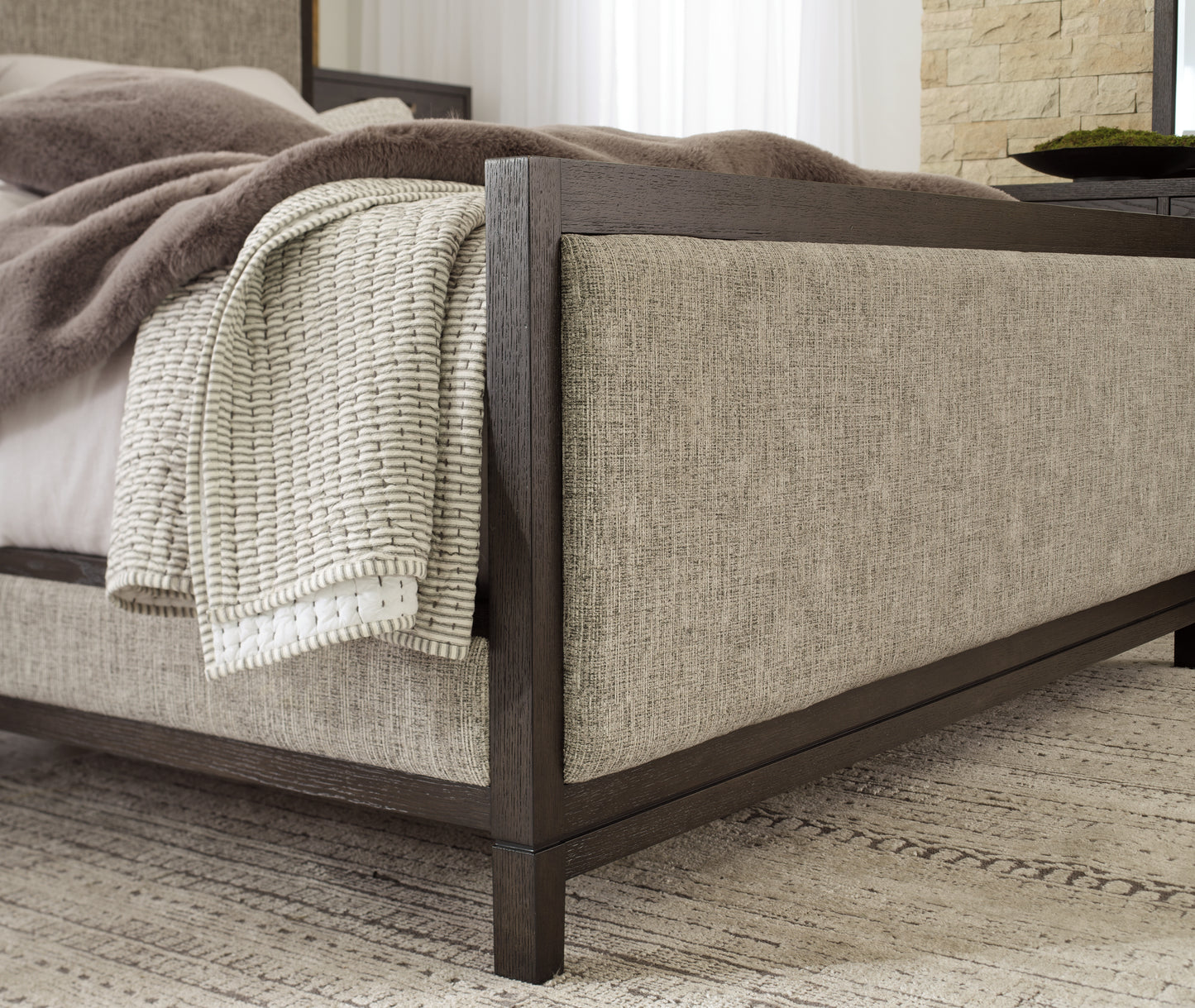 Burkhaus Queen Upholstered Bed