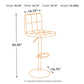 Bellatier Adjustable Height Bar Stool