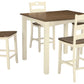 Woodanville Counter Height Dining Table and Bar Stools (Set of 5)