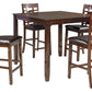 Bennox Counter Height Dining Table and Bar Stools (Set of 5)