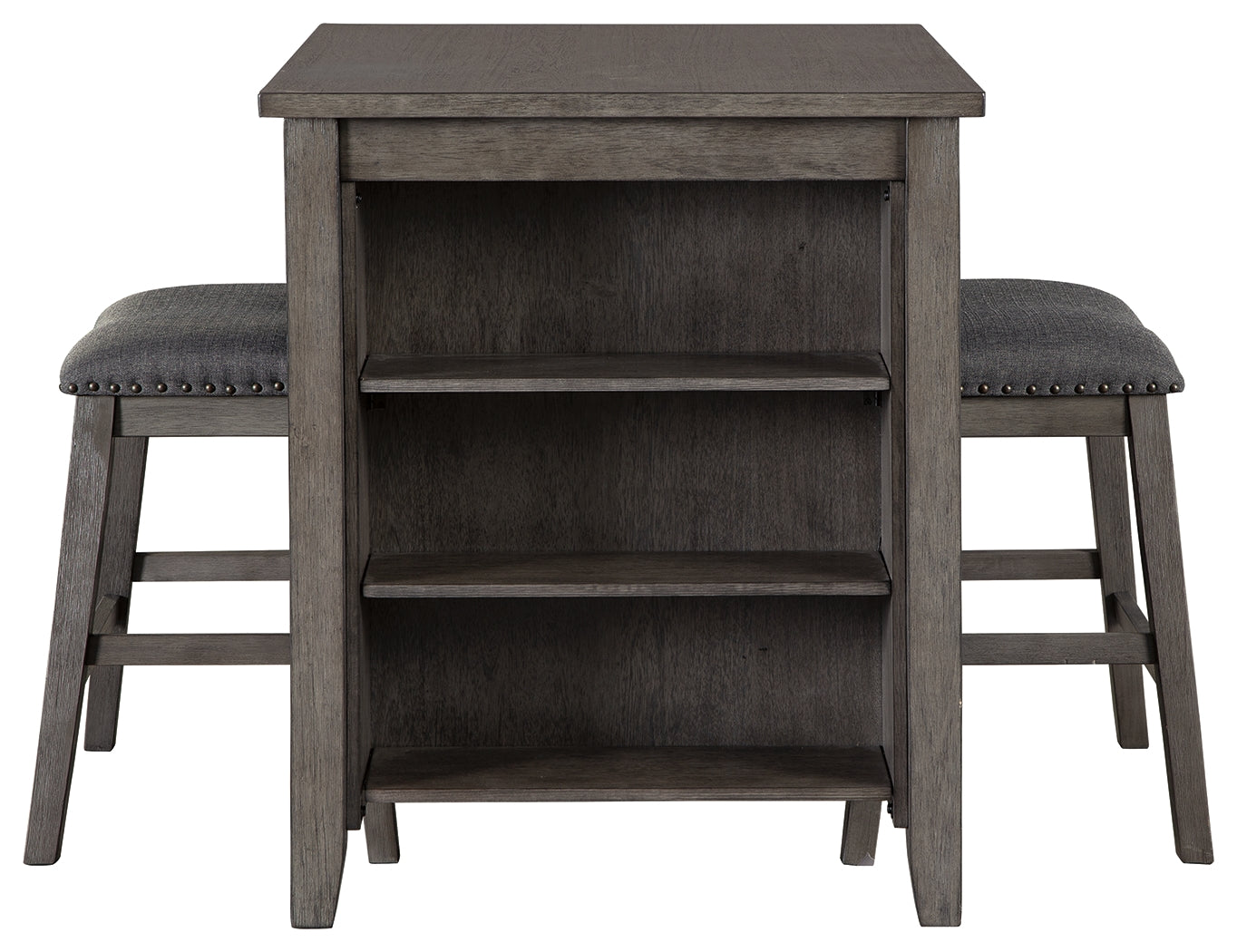 Caitbrook Counter Height Dining Table and Bar Stools (Set of 3)