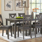 Caitbrook Dining Table and Chairs (Set of 7)