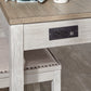 Skempton Counter Height Dining Table and Bar Stools (Set of 3)