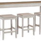 Skempton Counter Height Dining Table and Bar Stools (Set of 3)