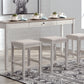 Skempton Counter Height Dining Table and Bar Stools (Set of 3)