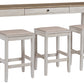 Skempton Counter Height Dining Table and Bar Stools (Set of 3)