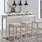 Skempton Counter Height Dining Table and Bar Stools (Set of 3)