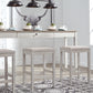 Skempton Counter Height Dining Table and Bar Stools (Set of 3)