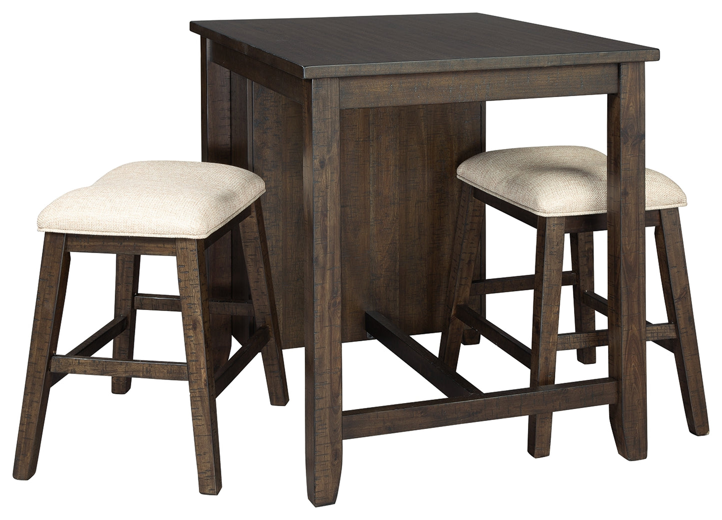 Rokane Counter Height Dining Table and Bar Stools (Set of 3)