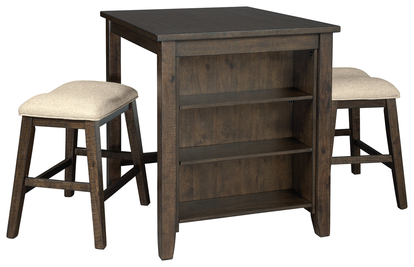 Rokane Counter Height Dining Table and Bar Stools (Set of 3)