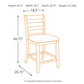 Rokane Counter Height Bar Stool