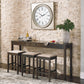 Rokane Counter Height Dining Table and Bar Stools (Set of 4)