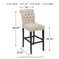 Tripton Bar Height Bar Stool