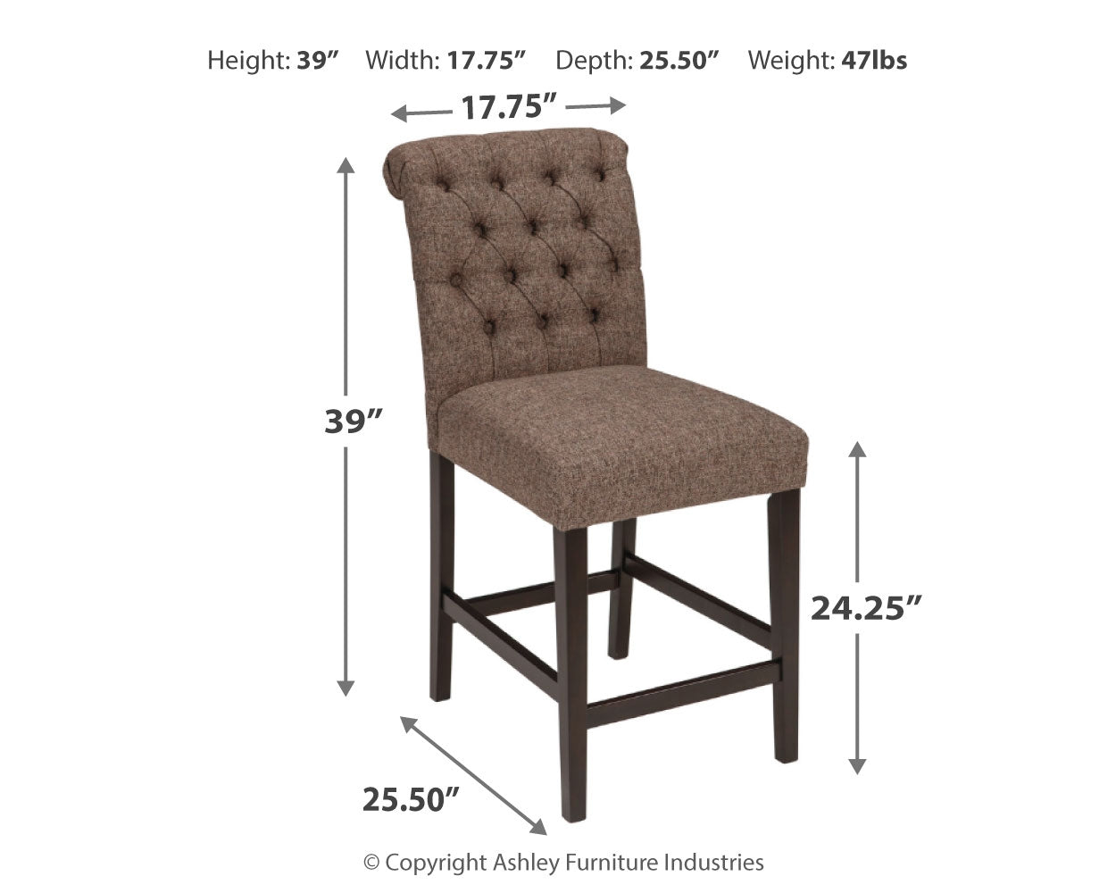 Tripton Counter Height Bar Stool