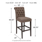 Tripton Bar Height Bar Stool