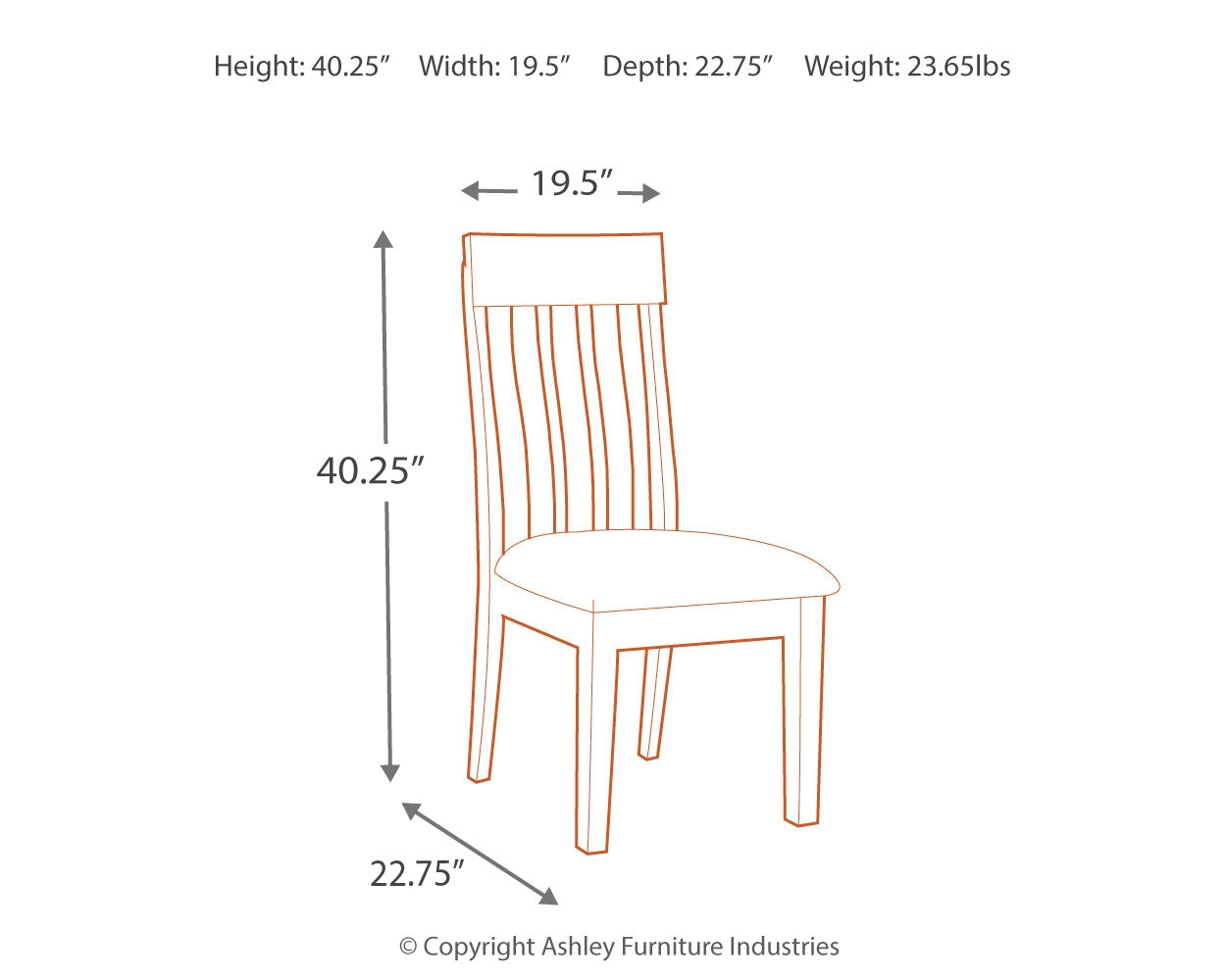 Ralene Dining Chairs (Set of 3)