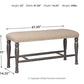 Audberry Counter Height Dining Bench