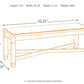 Bolanburg Dining Bench