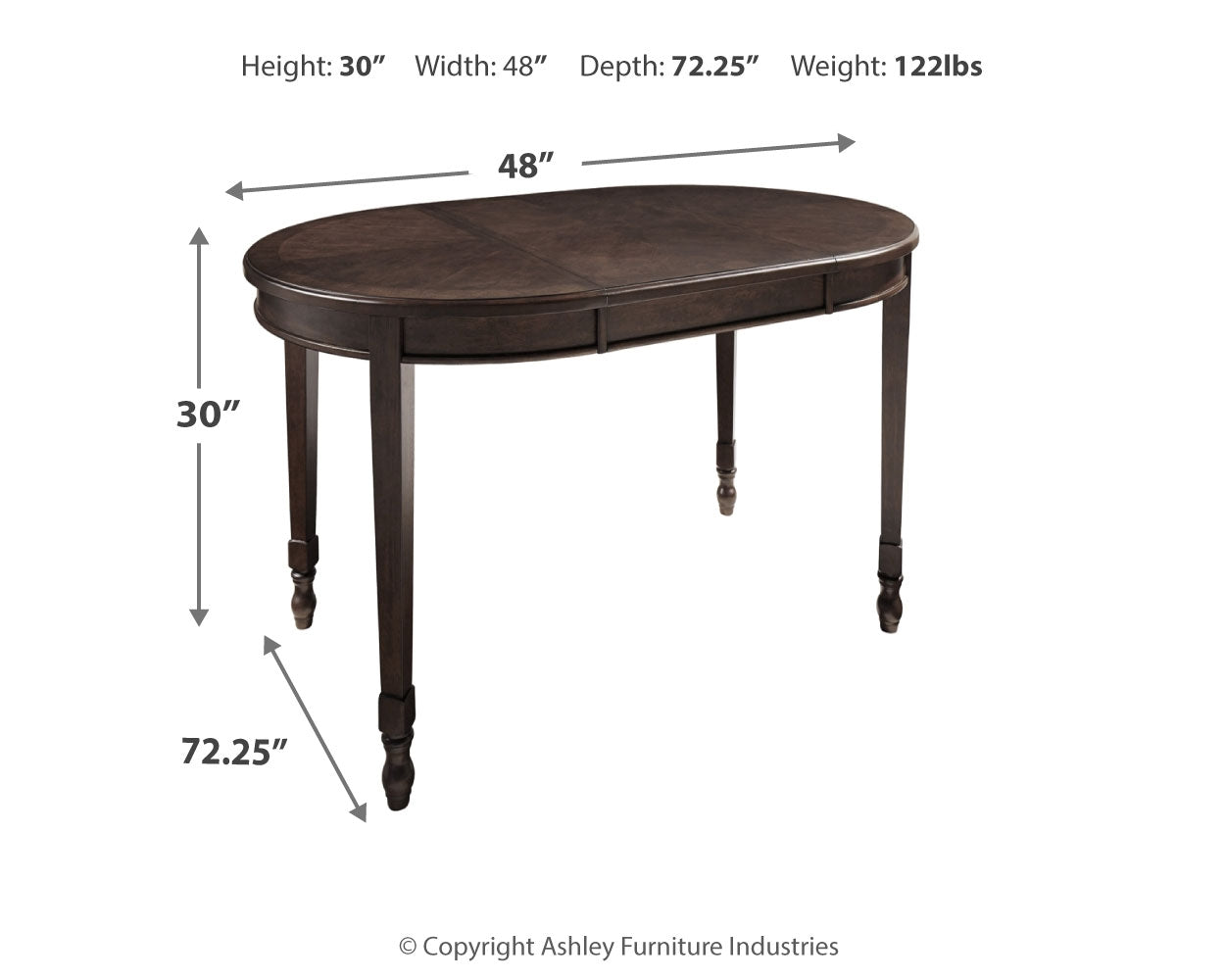 Adinton Dining Extension Table