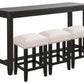 Anchorville Counter Height Dining Table and Bar Stools (Set of 4)