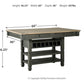 Tyler Creek Counter Height Dining Table