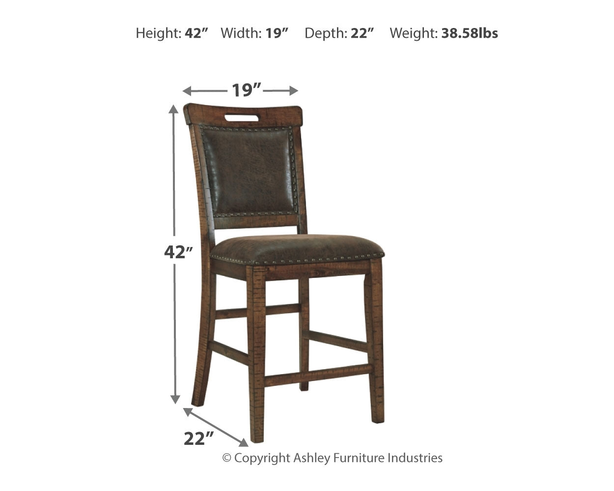 Royard Counter Height Bar Stool
